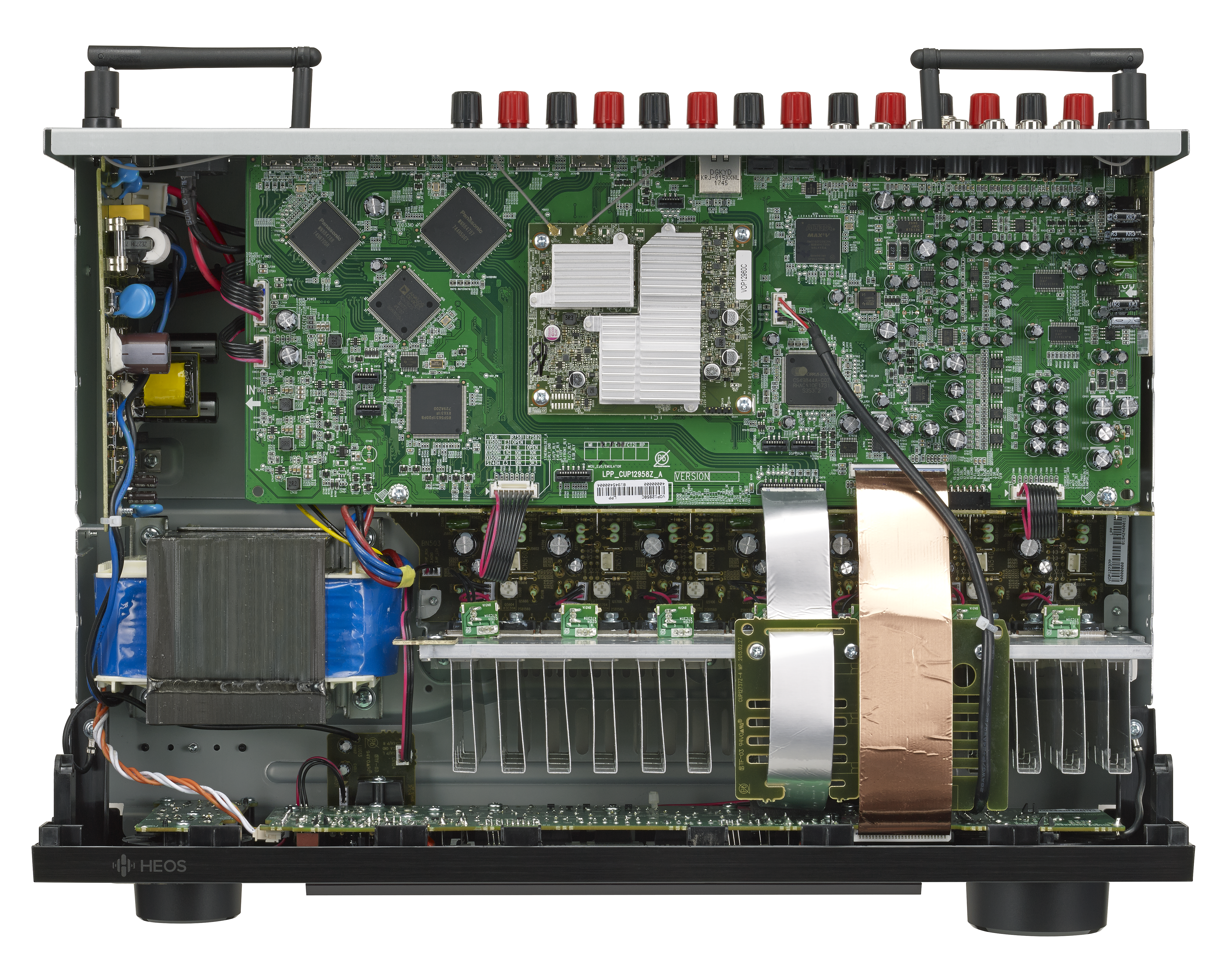 DENON AVR-X1500H AV-Receiver (7.2 Kanäle, 145 Watt pro Kanal, Schwarz)