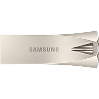 MediaMarkt SAMSUNG BAR Plus 256GB Champagne Zilver aanbieding