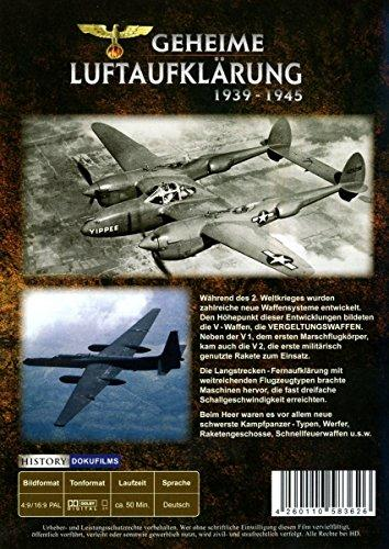 - Luftaufklärung Geheime DVD Der 2.Weltkrieg
