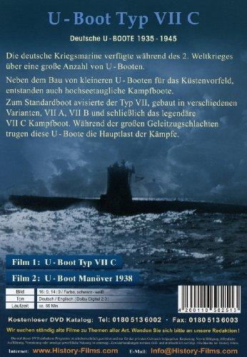 1935-1945 U-Boot VII C DVD Deutsche - U-Boote Typ