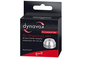 45 rpm Dynavox Aluminium 7" Single Puck Mittelstück Zentrierstück Adapter 