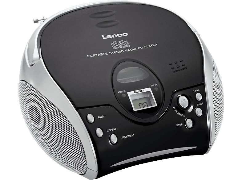 LENCO SCD24 Radio mit CDPlayer, schwarz online kaufen MediaMarkt