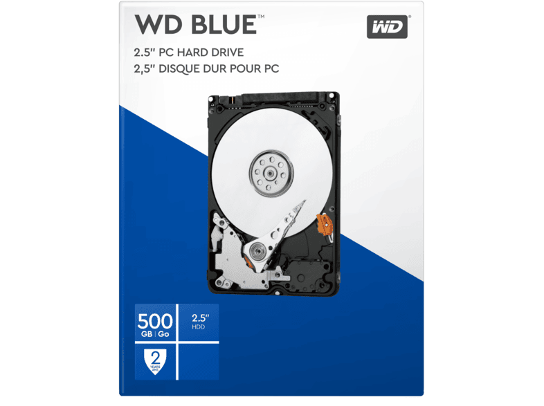 Eigenaardig Duidelijk maken racket WESTERN DIGITAL Interne harde schijf 500 GB Blue Desktop Mainstream  (WDBMYH5000ANC)