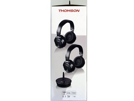 THOMSON WHP 3203 D PLL - Casque sans fil (Over-ear, Noir)