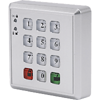 OLYMPIA Access Control Keypad, Silberweiß