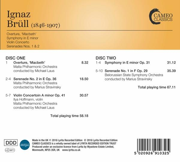 Michael/Malta Philharmonic Orch./+ Laus - Orchesterwerke  - (CD)