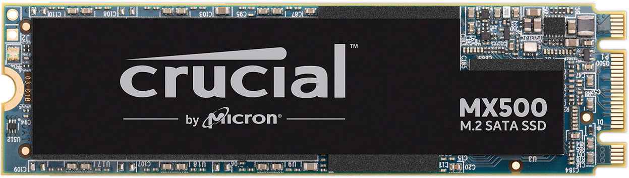 CRUCIAL MX500 M.2 Festplatte, 500 GB SSD M.2, intern