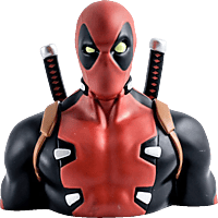 SEMIC DISTRIBUTION Marvel Deluxe Spardose Deadpool Büste Spardose, Schwarz/Rot