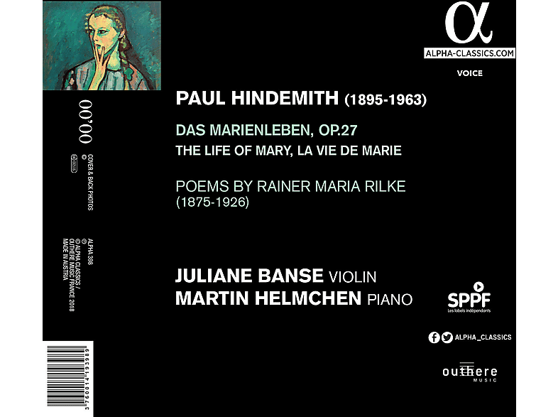 Thumbnail - Juliane Banse, Martin Helmchen - Das Marienleben, op.27 (CD)