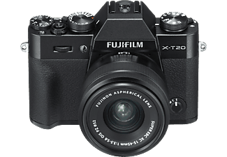 FUJIFILM X-T20+ XC15-45mm + XC50-230mm II Kit  Systemkamera mit Objektiv 15-45 mm, 50-230 mm F3.5-5.6 / F4.5-6.7, 7,6 cm Display, WLAN