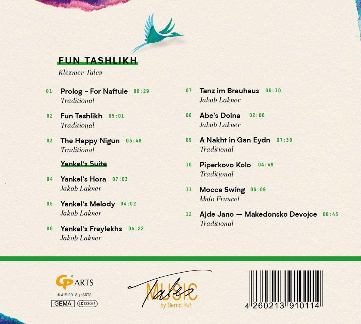 Yxalag - KLEZMER TALES-FUN TASHLIKH  - (CD)
