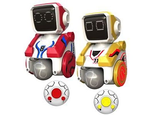 SILVERLIT KICKABOT 2PCS - Robot da calcio (Multicolore)