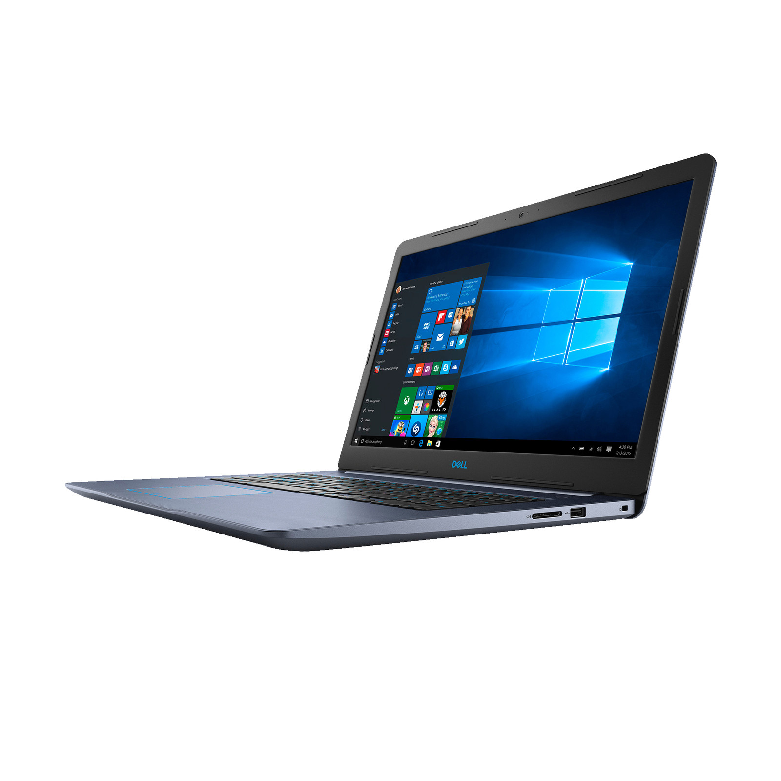 DELL G3 17 3779 I7, Notebook mit 17.3 Zoll Display, Core ...