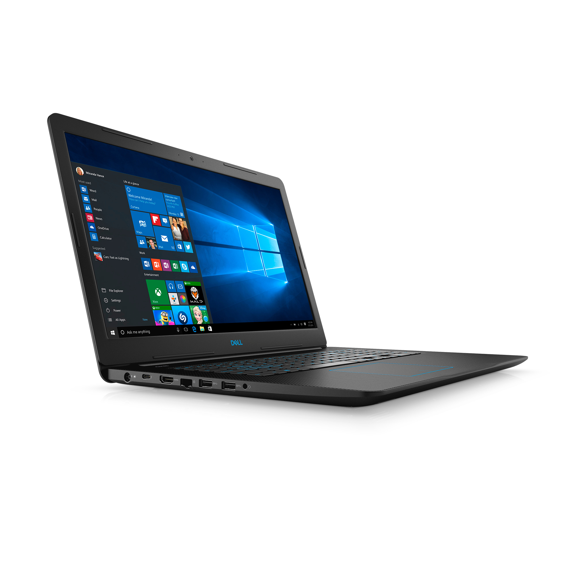 DELL G3 17 3779 I7 - 17,3 Zoll - Intel® Core™ i7 i7-8750H - 16 GB - 128 GB - NVIDIA GeForce® GTX 1050 Ti - Windows 10 Home (64 Bit)