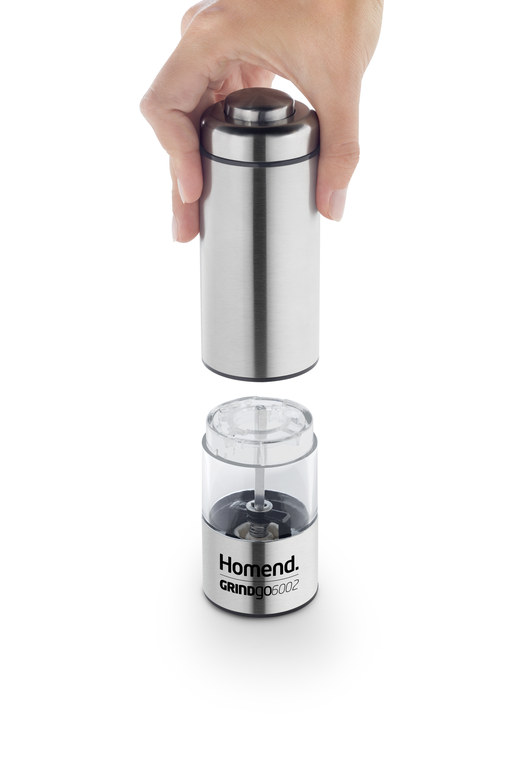 HOMEND Grindgo 6002 Baharat Öğütücü Inox