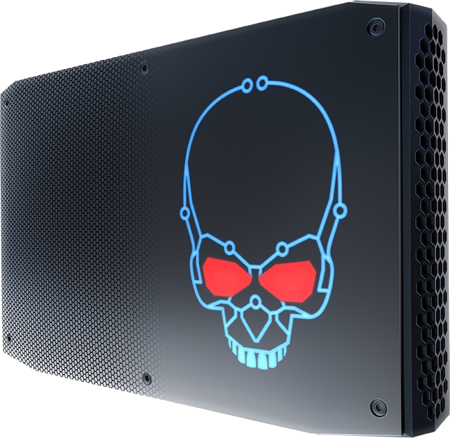 INTEL Mini PC NUC Kit NUC8i7HVK - Hades Canyon (BOXNUC8I7HVK2) Mini PC, Intel® Core™ i7-8809G Prozessor
(8M Cache, bis zu 4.20 GHz),  RAM, Schwarz