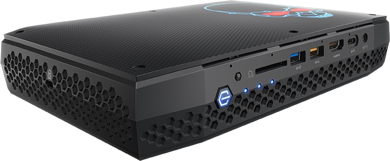 INTEL Mini PC NUC Kit NUC8i7HVK - Hades Canyon (BOXNUC8I7HVK2) Mini PC, Intel® Core™ i7-8809G Prozessor
(8M Cache, bis zu 4.20 GHz),  RAM, Schwarz