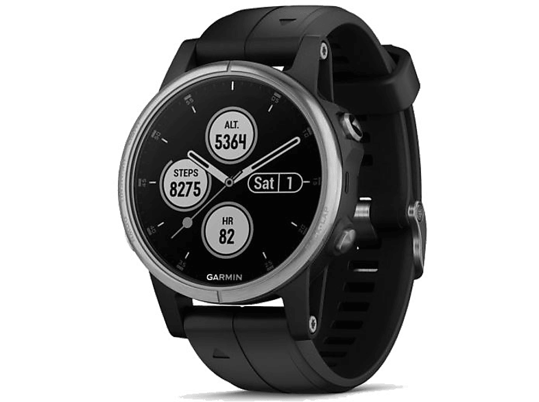 GARMIN GPS-horloge Fenix 5S Plus Zwart (010-01987-21)