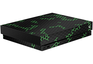 EPIC SKIN Skin Xbox One X 3M - Accessoires Xbox One X (Noir/Vert)