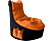 GAMEWAREZ Kids Fire - Gaming Sitzsack (Schwarz/Orange)