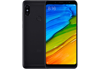 XIAOMI Redmi Note 5 Dual SIM 32GB fekete kártyafüggetlen okostelefon