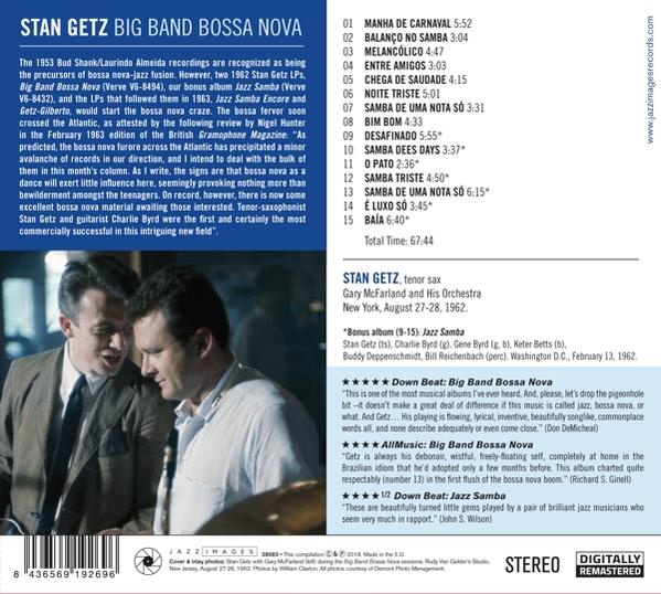 Albumcover mit Text und Bandmitgliedern.