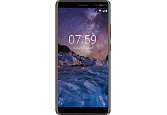 NOKIA 7 Plus Akıllı Telefon Siyah Bakır