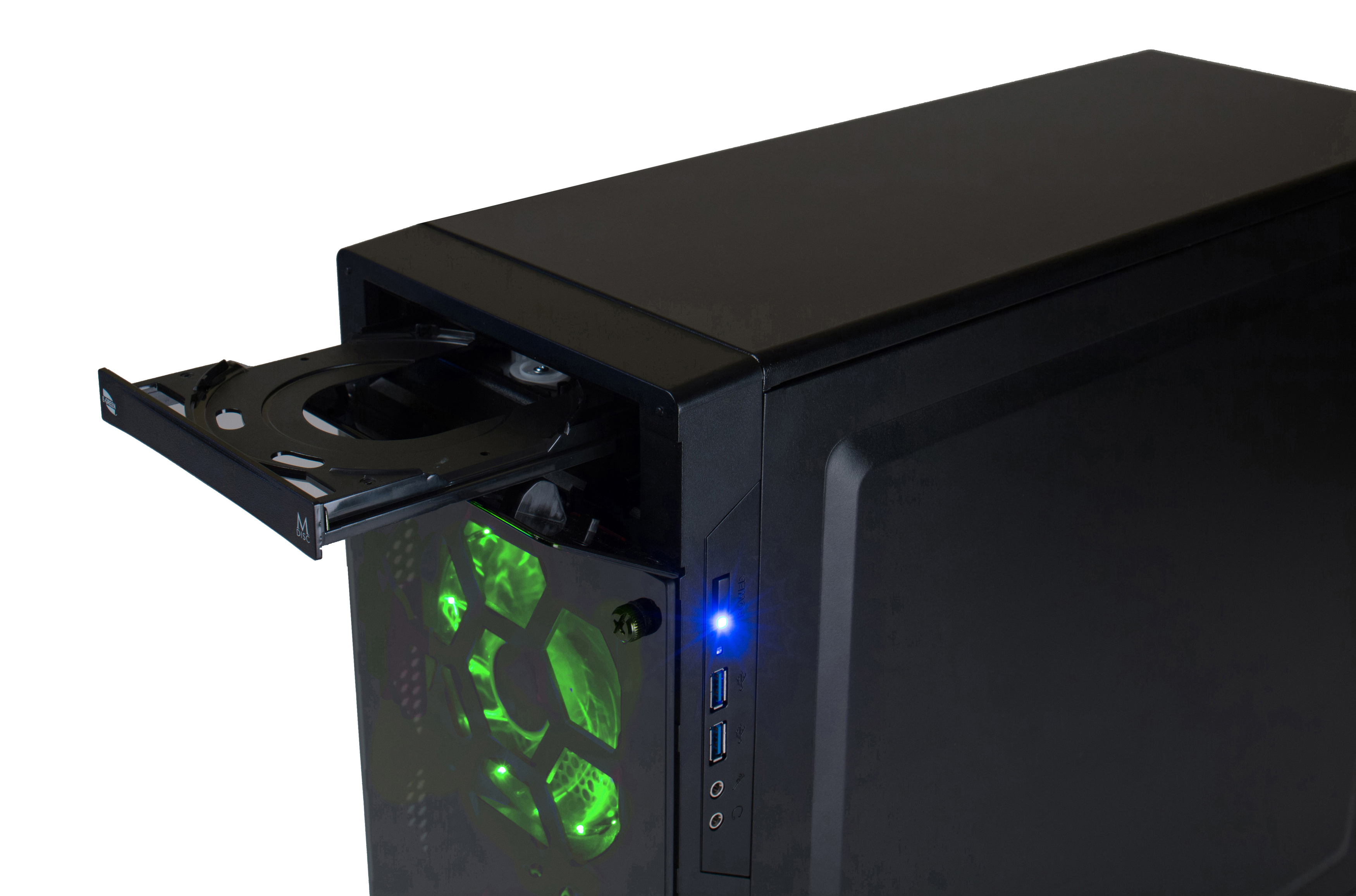 HYRICAN STRIKER 5978 GREEN - AMD Ryzen™ 7 2700X - 16 GB - 500 GB - NVIDIA GeForce® GTX 1070 - Windows 10