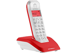 MOTOROLA STARTAC S1201 piros dect telefon