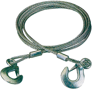 HOMASITA 56HW238-3T Vontatókötél 3T, sodronyacél