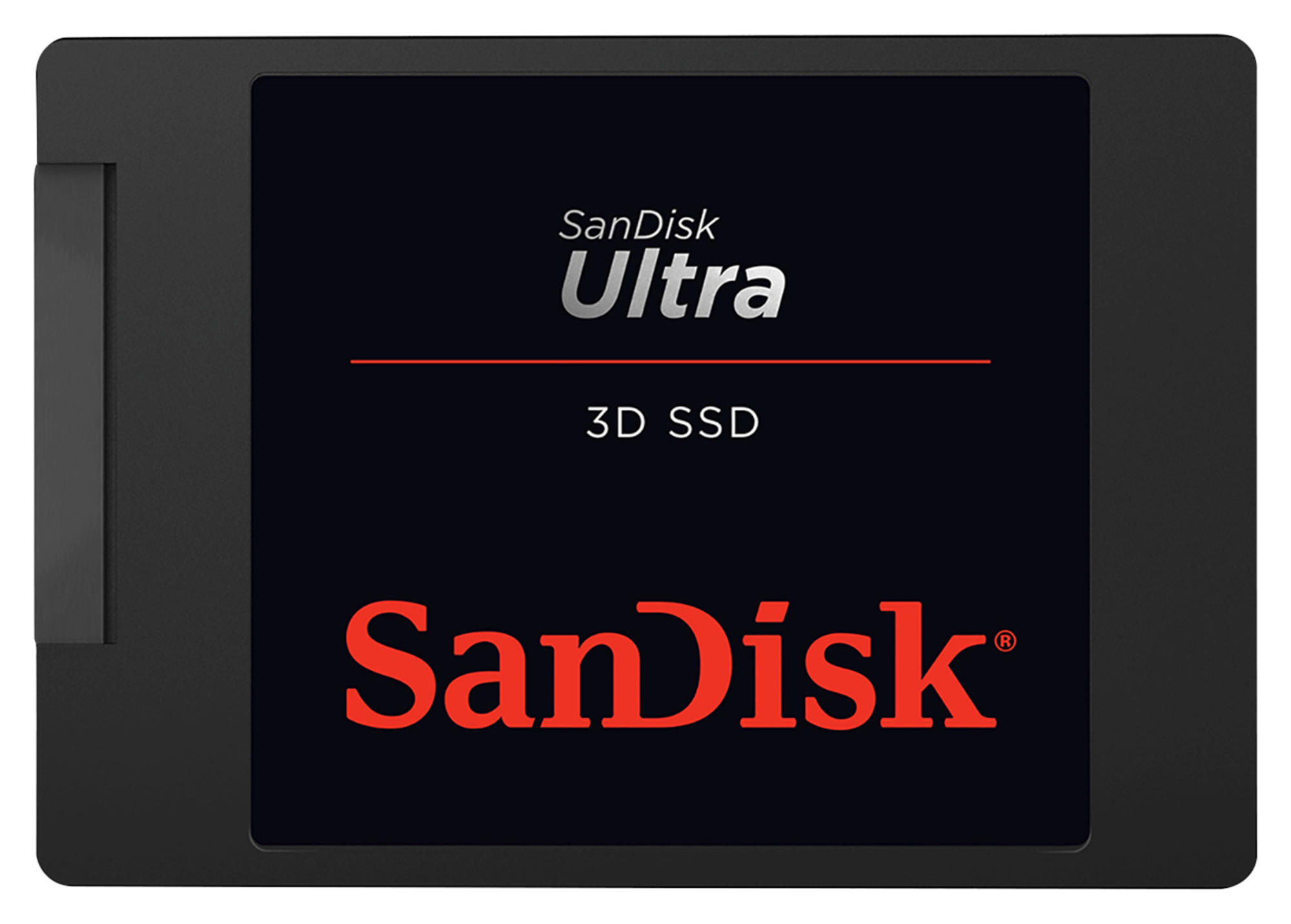 SANDISK Ultra® 3D Solid State Drive Festplatte, 512 GB SSD SATA 6 Gbps, 2,5 Zoll, intern