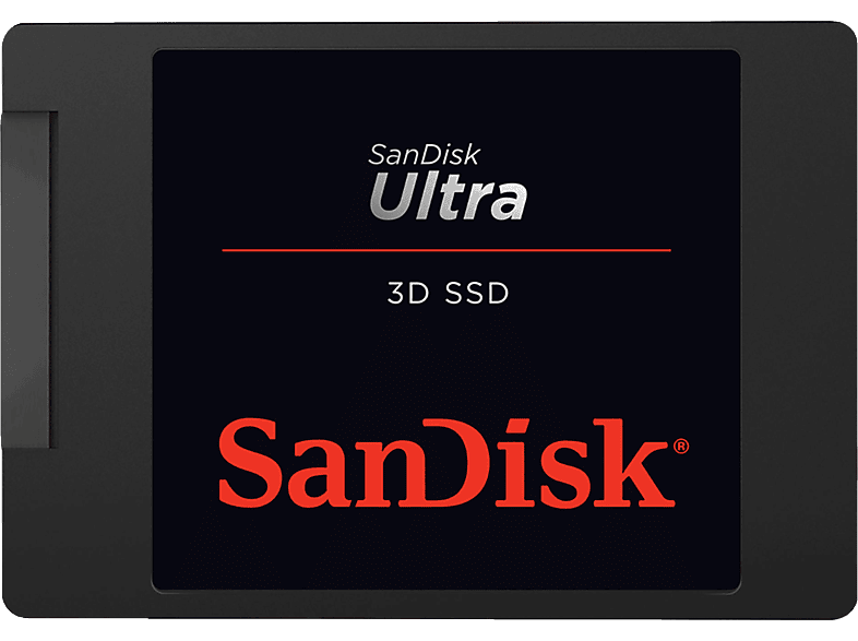 SANDISK Ultra® 3D 6 Speicher, SSD 512 GB Gbps, 2,5 intern SATA Zoll, Solid State Drive