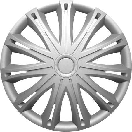 HOMASITA 08928184 Versaco Spark dísztárcsa szett, 14"-os méretben, ezüst, 4 db