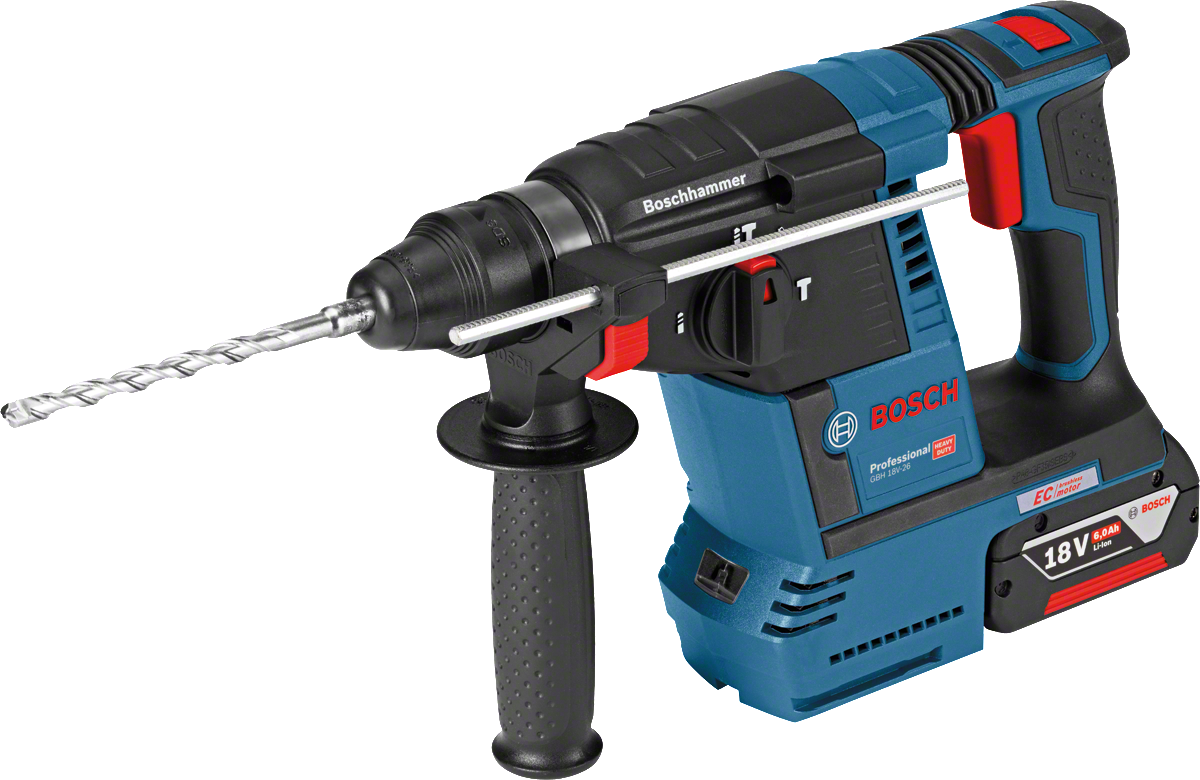 BOSCH PROFESSIONAL GBH 18V-26 Akkus fúrókalapács SDS-Plus, akku és töltő nélkül (0611909000)