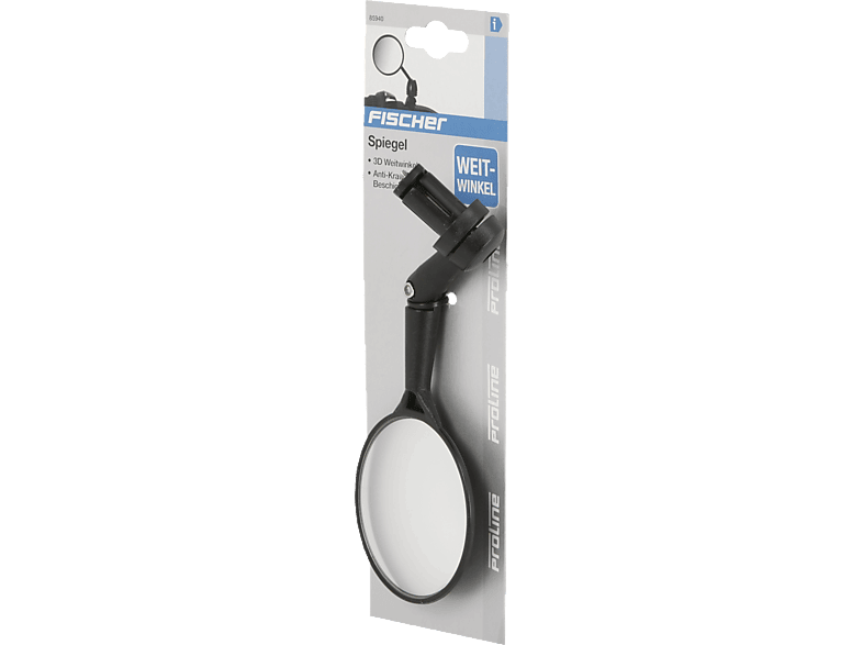 FISCHER 85940 Spiegel Weitwinkel Fahrradspiegel