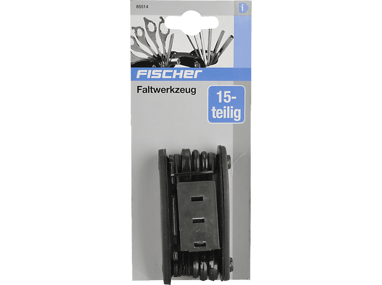 FISCHER 85514 Multifunktionswerkzeug 15tlg.