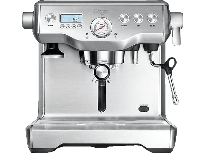 SAGE SES920BSS4EEU1 the Dual Boiler Espressomaschine Silber | Siebträger