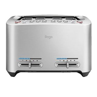 SAGE STA845BAL2EEU1 Smart One Toaster Silber (1900 Watt, Schlitze: 4)