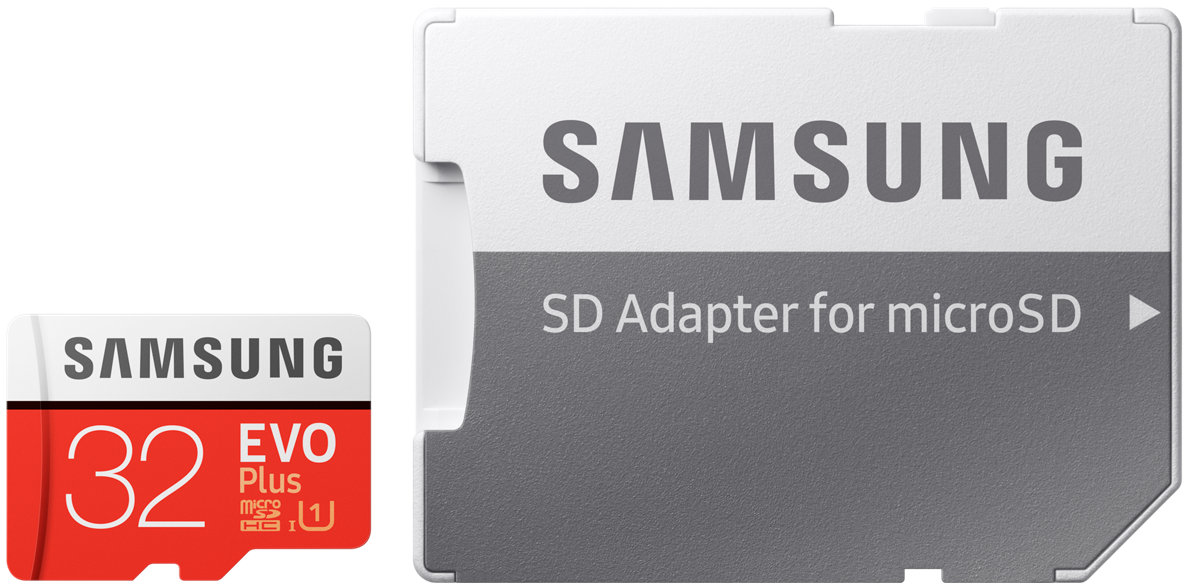 SAMSUNG EVO Plus microSDHC memóriakártya, 32GB
