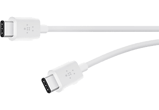 BELKIN MIXIT USB-C naar USB-C-oplaadkabel Wit
