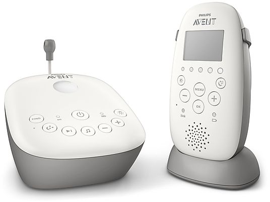 PHILIPS AVENT Avent DECT SCD 733/26 - Babyphone (Bianco)