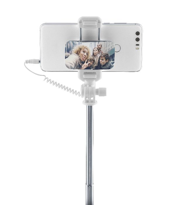 CELLULAR LINE 39582 - Bâton de selfie (Noir)