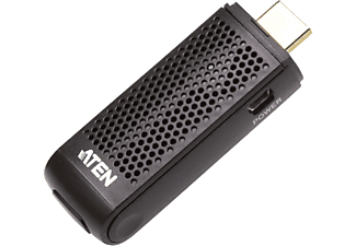 ATEN VE819T HDMI Dongle Wireless Sender - HDMI Extender, Schwarz