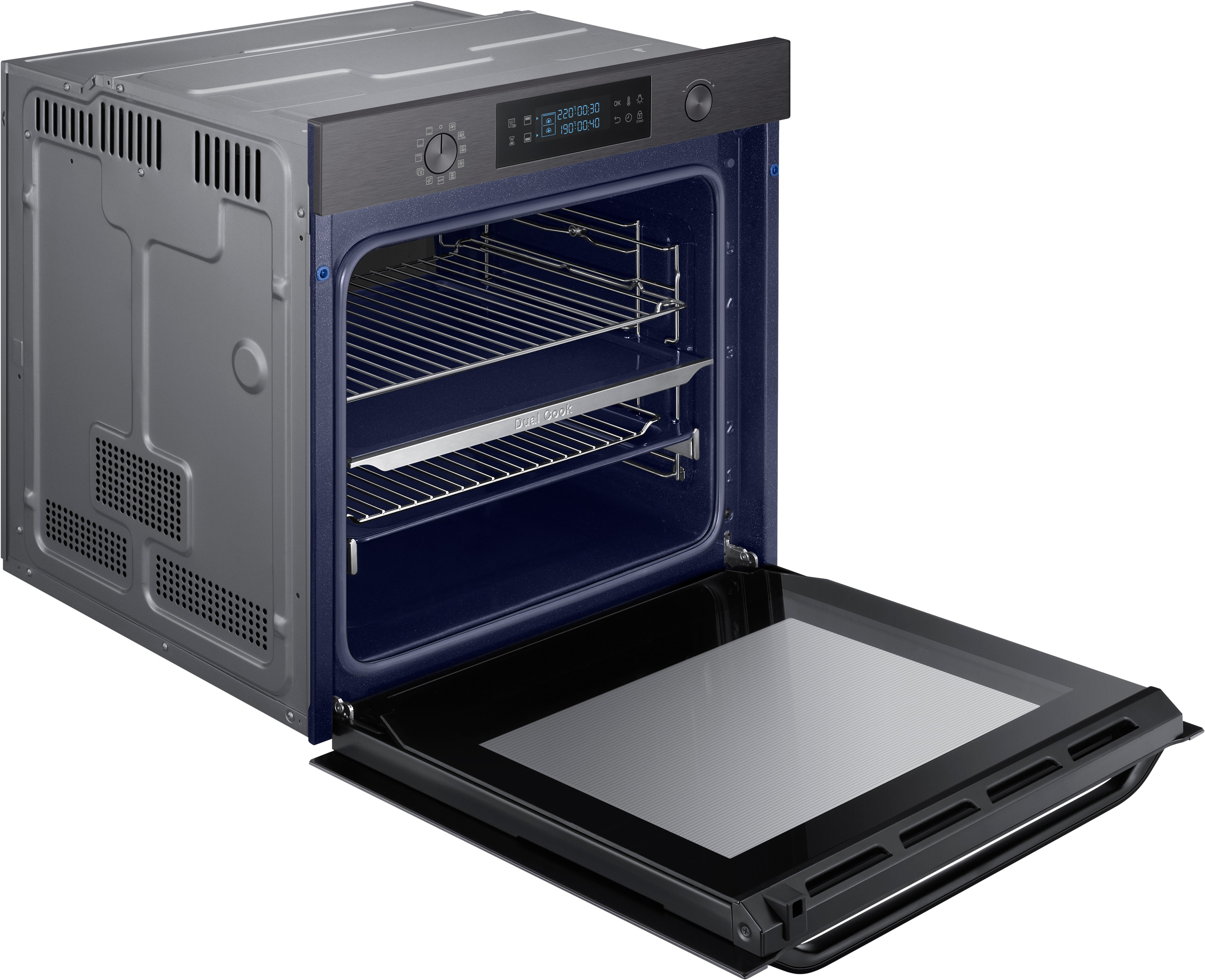 SAMSUNG NV75K5541RM, Backofen (Einbaugerät, 75 l, 595 mm breit)
