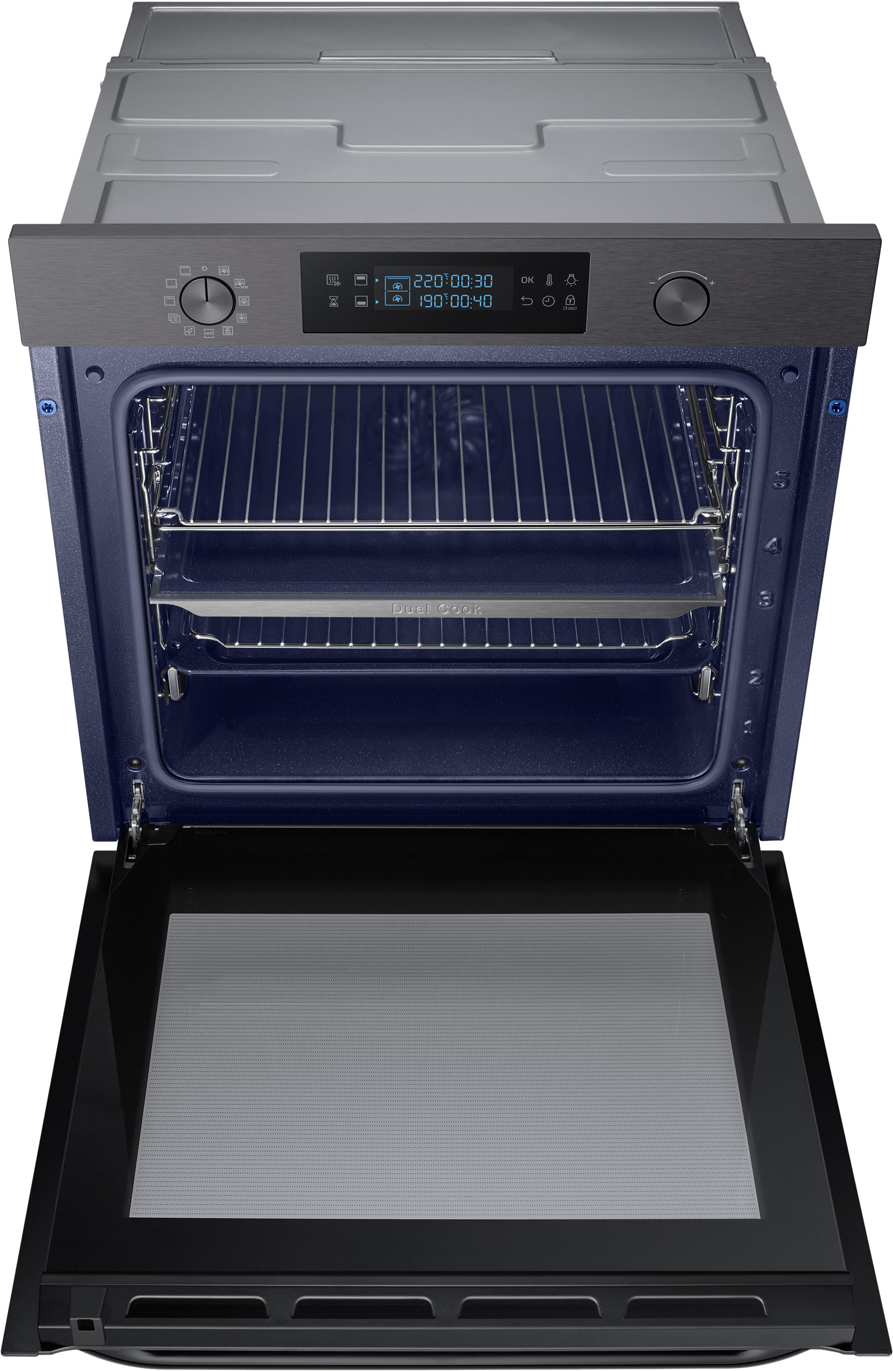 SAMSUNG NV75K5541RM, Backofen (Einbaugerät, 75 l, 595 mm breit)