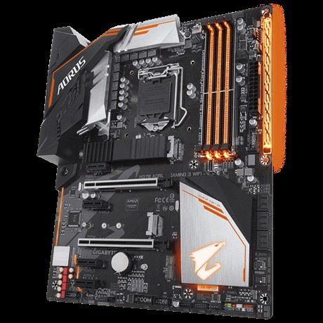 GIGABYTE H370 Aorus Gaming 3 WIFI Mainboard Schwarz