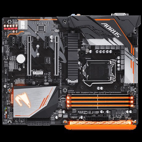 GIGABYTE H370 Aorus Gaming 3 WIFI Mainboard Schwarz