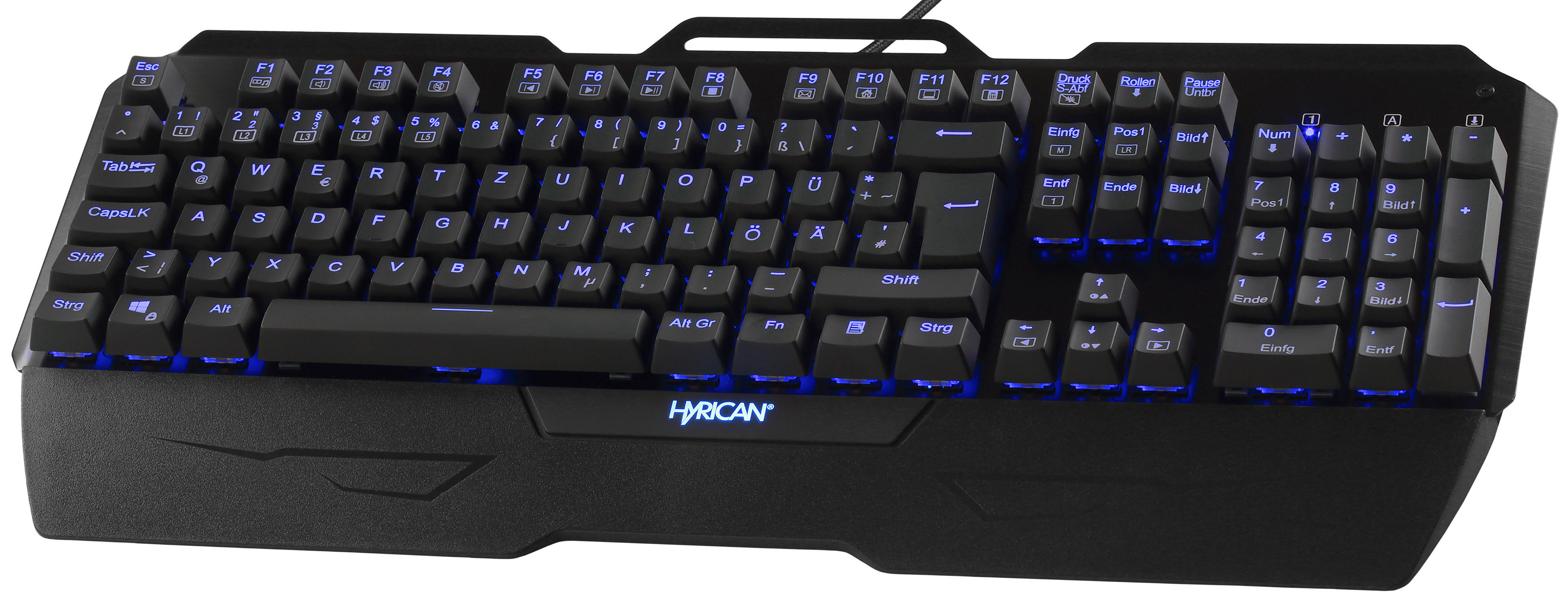 HYRICAN ST-MK29 STRIKER, Gaming Tastatur, Mechanisch, Schwarz