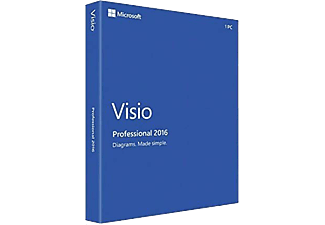 Microsoft Visio Professional 2016 (1 PC) - PC - 