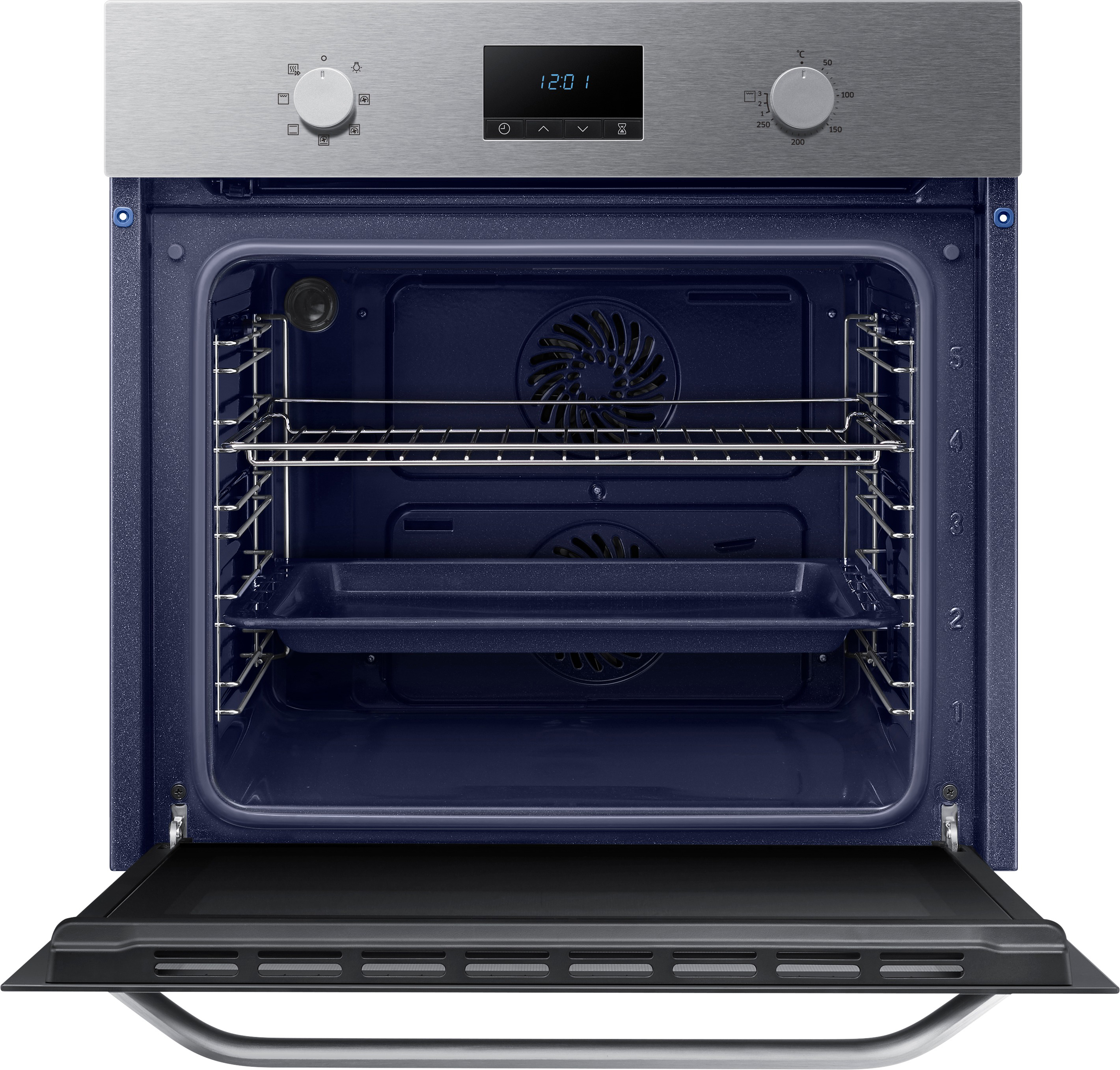 SAMSUNG NV70K1310BS, Backofen (Einbaugerät, 70 l, 595 mm breit)